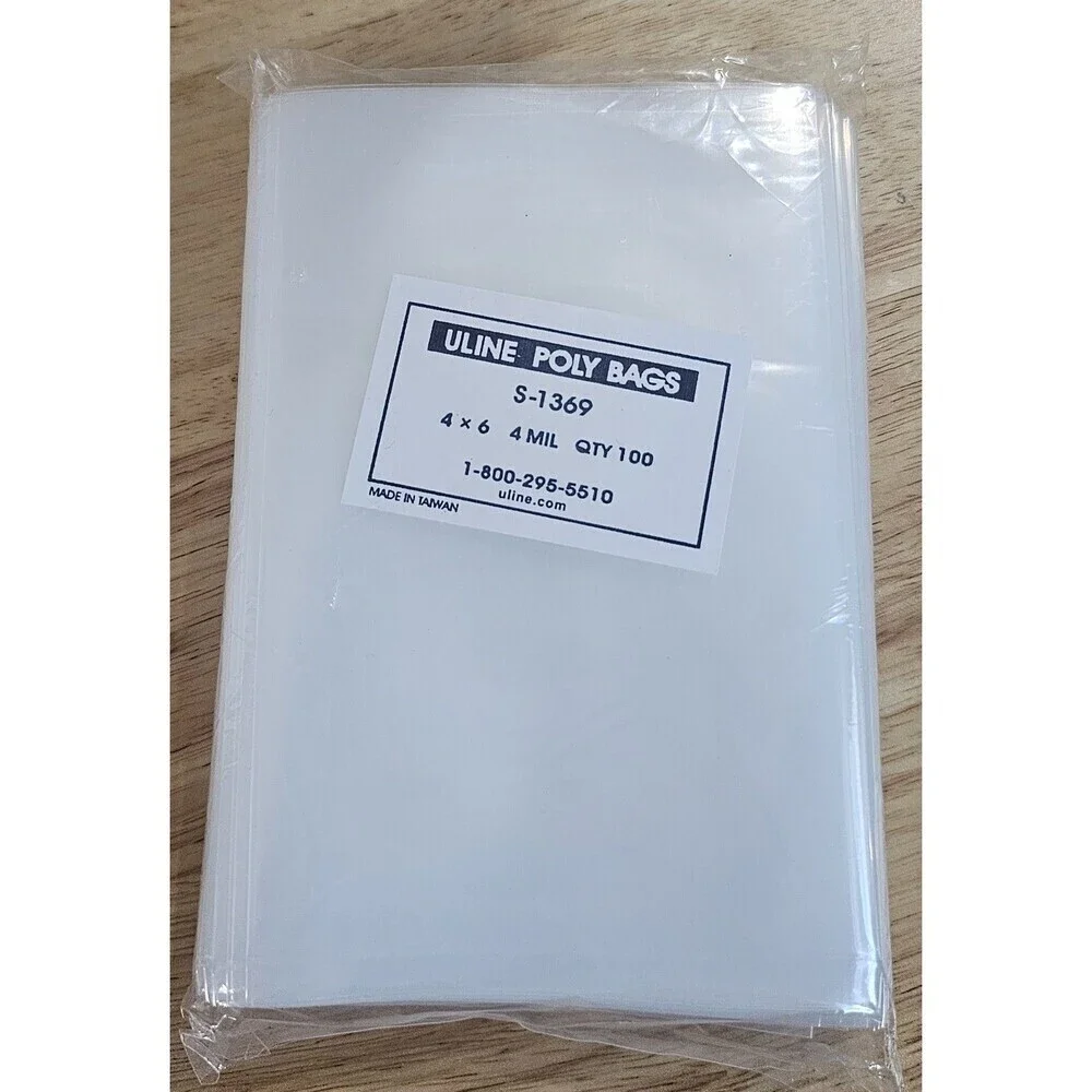 100 Uline S-1369 4 Mil 4